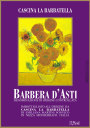 Cascina la Barbatella Barbera d'Asti 2000 Front Label