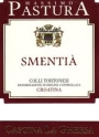 Cascina la Ghersa Colli Tortonesi Croatina Smentia 2012 Front Label