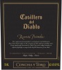 Casillero del Diablo Reserva Privada Cabernet Sauvignon - Syrah 2010 Front Label