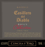 Casillero del Diablo Devil's Collection Reserva Red 2013 Front Label