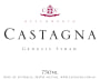 Castagna Genesis Syrah 2009 Front Label