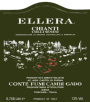 Castel di Pugna Chianti Colli Senesi Ellera 2000 Front Label