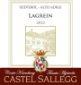 Castel Sallegg Sudtirol-Alto Adige Lagrein 2012 Front Label