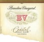 Beaulieu Vineyard BV Coastal Estates Pinot Noir 1999 Front Label
