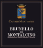 Castelli Martinozzi Brunello di Montalcino 2009 Front Label