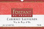Fortant Cabernet Sauvignon (OU Kosher) 1999 Front Label