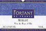 Fortant Merlot (OU Kosher) 1999 Front Label
