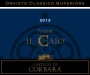Castello di Corbana  Orvieto Classico Podere Il Caio Superiore 2013 Front Label