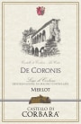 Castello di Corbana Lago di Corbara De Coronis Merlot 2013 Front Label