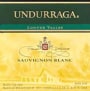 Undurraga Sauvignon Blanc 2000 Front Label