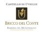 Castello di Uviglie Barbera del Monferrato Bricco del Conte 2014 Front Label