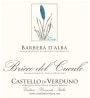 Castello di Verduno Barbera d'Alba Bricco del Cuculo 2011 Front Label