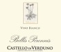 Castello di Verduno Vino da Tavola Bellis Perennis Bianco 2012 Front Label