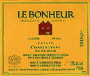 Le Bonheur Chardonnay 1999 Front Label