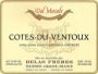 Delas Ventoux 1999 Front Label