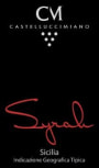 Castellucci Miano Sicilia Syrah 2013 Front Label