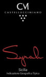 Castellucci Miano Sicilia Syrah 2010 Front Label