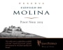 Castillo de Molina San Pedro Reserva Pinot Noir 2005 Front Label