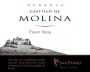 Castillo de Molina San Pedro Reserva Pinot Noir 2011 Front Label