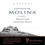 Castillo de Molina San Pedro Reserva Merlot 2006 Front Label