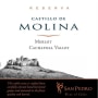 Castillo de Molina San Pedro Reserva Merlot 2010 Front Label