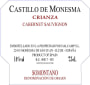 Castillo de Monesma Crianza 2008 Front Label
