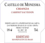 Castillo de Monesma Crianza 2012 Front Label