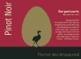 Cave Anne de Joyeuse Terroir des Dinosaures Gargantuavis Pinot Noir 2009 Front Label