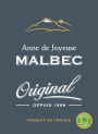 Cave Anne de Joyeuse Original Malbec 2014 Front Label