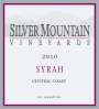 Silver Mountain Syrah 2006 Front Label