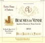 Cave Balma Vénitia Beaumes de Venise Notre Dame d'Aubune La Chapelle 2012 Front Label