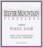 Silver Mountain Miller Hill Vineyard Pinot Noir 2008 Front Label