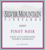 Silver Mountain Tondre's Grapefield Pinot Noir 2009 Front Label