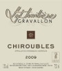 Domaine Lathuiliere Gravallon Chiroubles 2009 Front Label