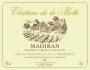 Cave de Crouseilles Madiran Chateau de La Motte 2005 Front Label