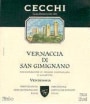 Cecchi Vernaccia di San Gimignano 1999 Front Label