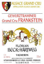 Cave de Florian Beck-Hartweg Alsace Frankstein Grand Cru Gewurztraminer 2006 Front Label