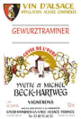 Cave de Florian Beck-Hartweg Alsace Cuvee de l'Ours Gewurztraminer 2008 Front Label