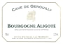 Cave de Genouilly Bourgogne Aligote 2014 Front Label