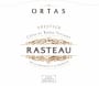 Cave de Rasteau Rasteau Ortas Prestige 2010 Front Label