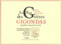 Cave de Rasteau Gigondas la Font des Grieres 2007 Front Label