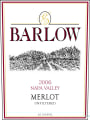 Barlow Unfiltered Merlot 2006 Front Label