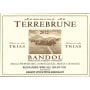 Domaine de Terrebrune Bandol Rouge 2012 Front Label