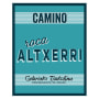 Camino Roca Altxerri Txakoli 2016 Front Label
