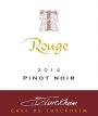 Cave de Turckheim Rouge Pinot Noir 2014 Front Label