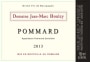 Domaine Jean-Marc et Thomas Bouley Pommard 2013 Front Label