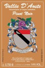 Cave des Onze Communes Vallee d'Aoste Pinot Noir 2014 Front Label