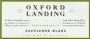 Oxford Landing Sauvignon Blanc 2000 Front Label