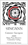 Sineann Baby Poux Reserve Cabernet Sauvignon 2009 Front Label