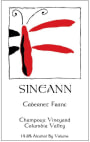 Sineann Champoux Vineyard Cabernet Franc 2013 Front Label